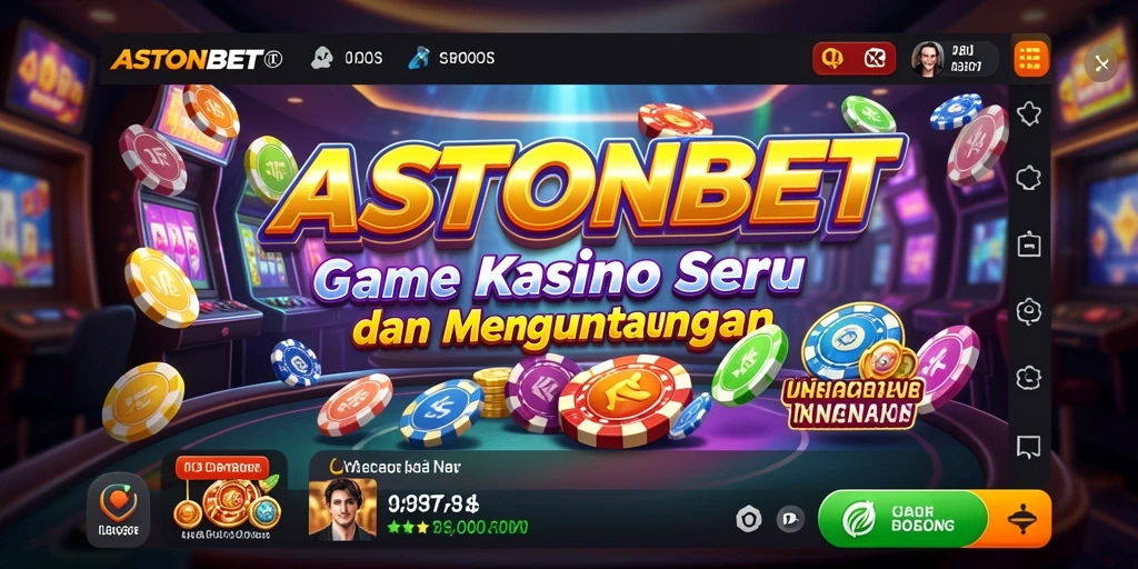 Screenshot ASTONBET menampilkan gameplay kasino yang mendebarkan dan visual menarik.