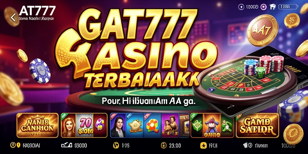 Gameplay kasino menegangkan dan menyenangkan di AT777.