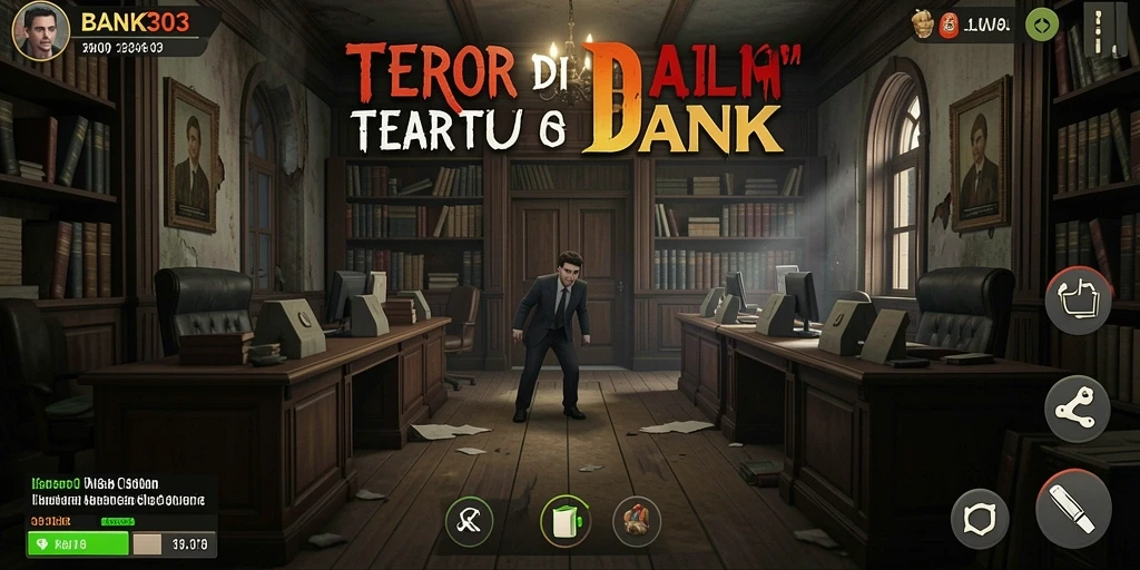 Gameplay seram di BANK303 dengan suasana yang mencekam.