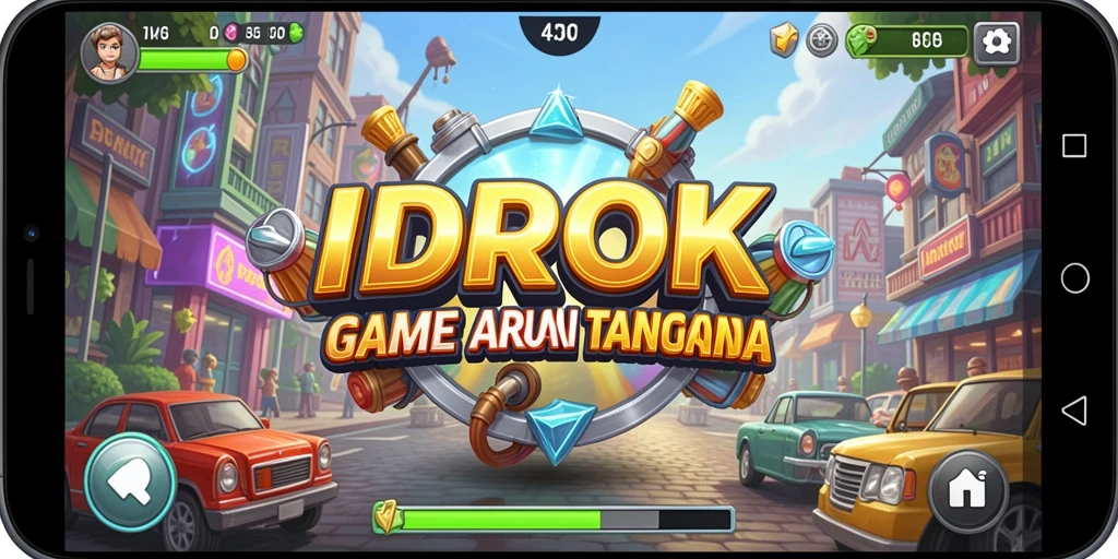 Gameplay seru dan penuh warna di IDROK.