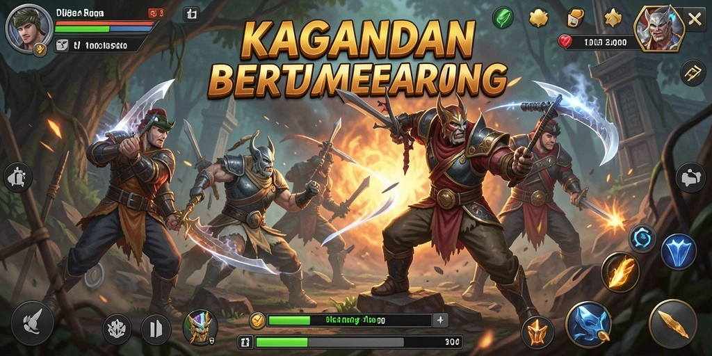Gameplay KAGANDAN yang memukau dalam pertarungan seru.