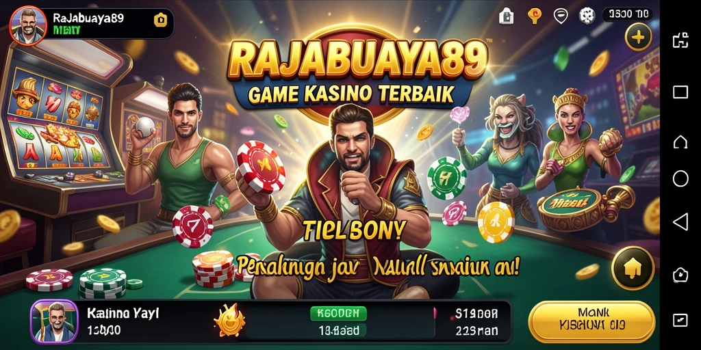 Tampilan menarik dari gameplay RAJABUAYA89 di kasino.