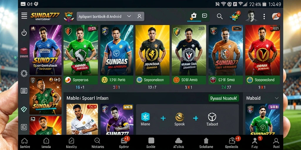 Screenshot SUNDA777 menampilkan antarmuka taruhan yang intuitif dan seru.