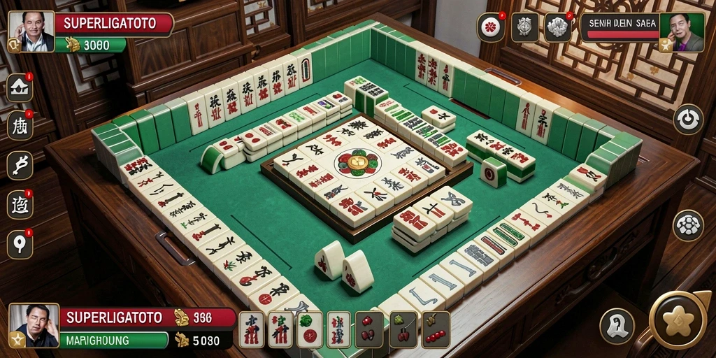 Tangkapan layar gameplay SUPERLIGATOTO yang menarik dan interaktif.