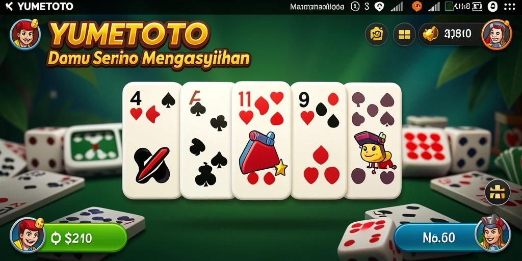 Tampilan gameplay YUMETOTO yang seru dan interaktif.